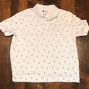 Haggar Clothing polo shirt martini glasses - XL